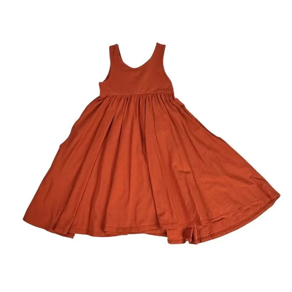 Remie Girl sleeveless twirl dress size 6 Suntan